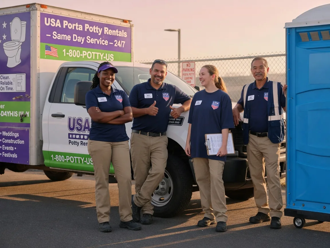 Porta Potty Rental company in Agar, SD